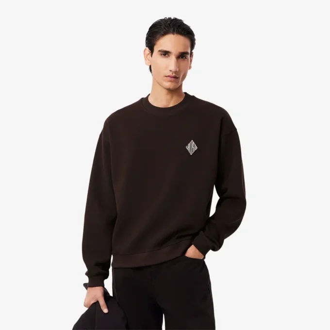 Çift Yüzlü Piqua Rozetli Sweatshirt