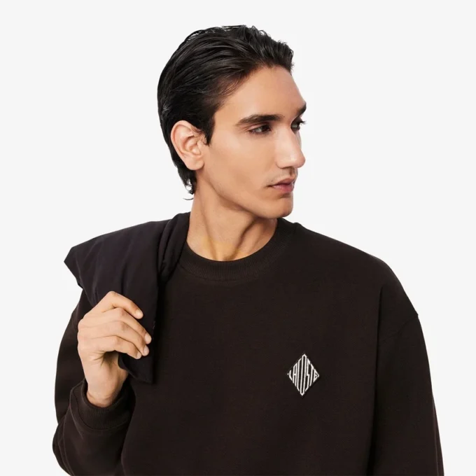 Çift Yüzlü Piqua Rozetli Sweatshirt
