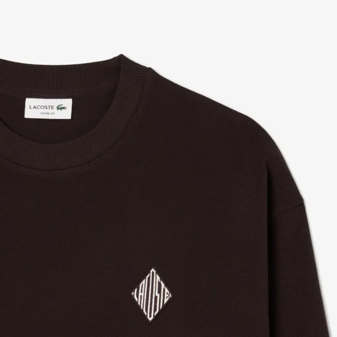 Çift Yüzlü Piqua Rozetli Sweatshirt
