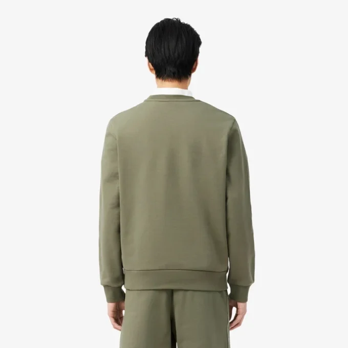 Çizgili Bantlı Polar Sweatshirt