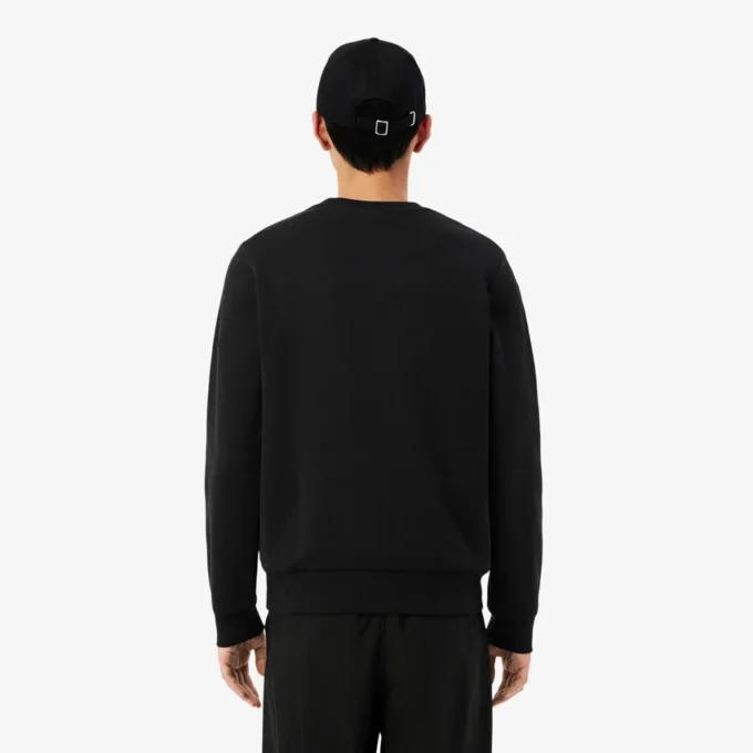 Çizgili Bantlı Polar Sweatshirt