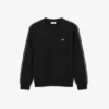 Çizgili Bantlı Polar Sweatshirt