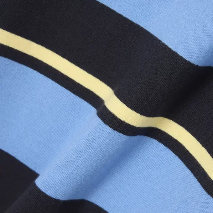 Çizgili Rugby Polo Tişört
