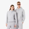 Kabartmalı Markalı Kapüşonlu Sweatshirt