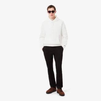 Kabartmalı Markalı Kapüşonlu Sweatshirt