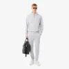 Kabartmalı Markalı Kapüşonlu Sweatshirt