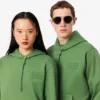 Kabartmalı Markalı Kapüşonlu Sweatshirt