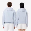 Kabartmalı Markalı Kapüşonlu Sweatshirt