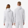 Kabartmalı Markalı Kapüşonlu Sweatshirt