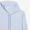 Kabartmalı Markalı Kapüşonlu Sweatshirt
