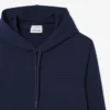 Kabartmalı Markalı Kapüşonlu Sweatshirt