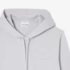 Kabartmalı Markalı Kapüşonlu Sweatshirt