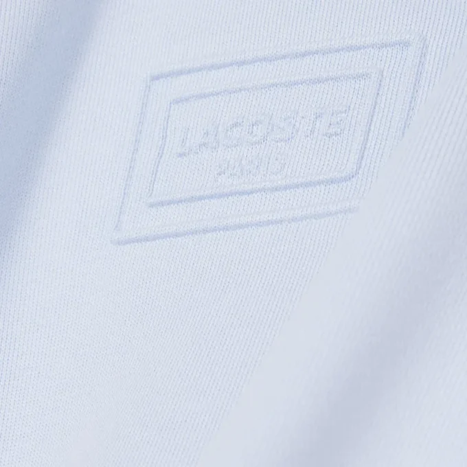 Kabartmalı Markalı Kapüşonlu Sweatshirt