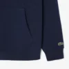 Kabartmalı Markalı Kapüşonlu Sweatshirt