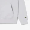 Kabartmalı Markalı Kapüşonlu Sweatshirt