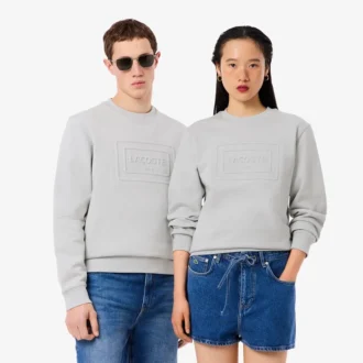 Kabartmalı Polar Sweatshirt