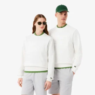 Kabartmalı Polar Sweatshirt