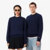 Kabartmalı Polar Sweatshirt