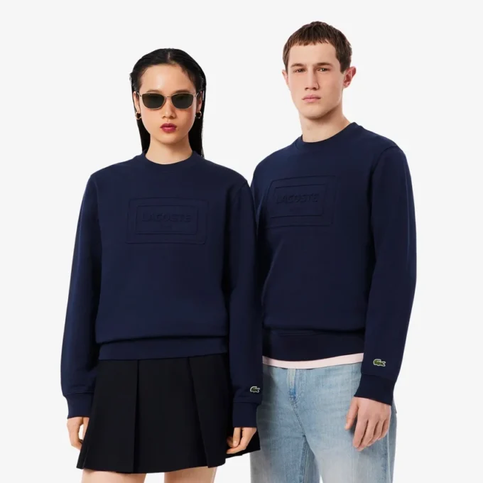 Kabartmalı Polar Sweatshirt