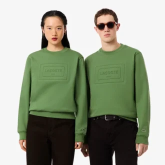 Kabartmalı Polar Sweatshirt