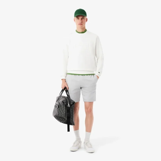 Kabartmalı Polar Sweatshirt