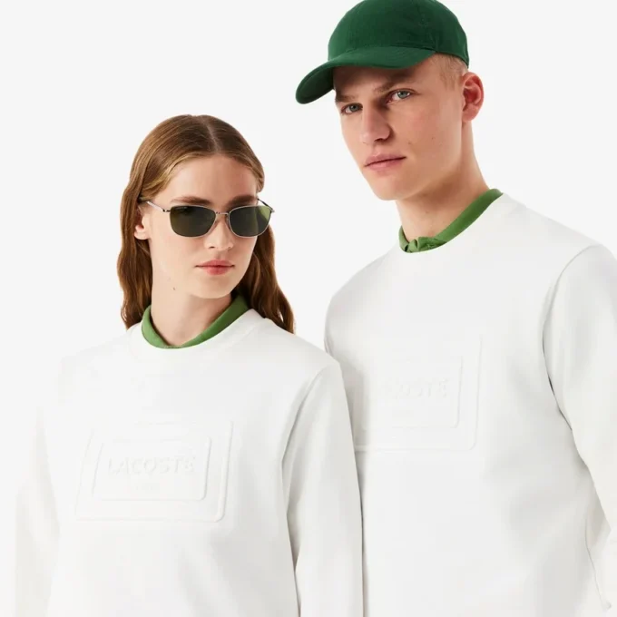 Kabartmalı Polar Sweatshirt