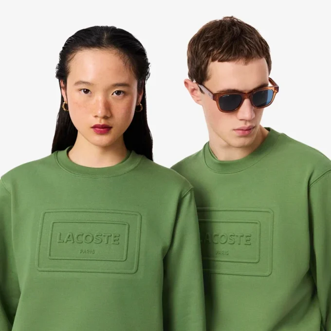 Kabartmalı Polar Sweatshirt