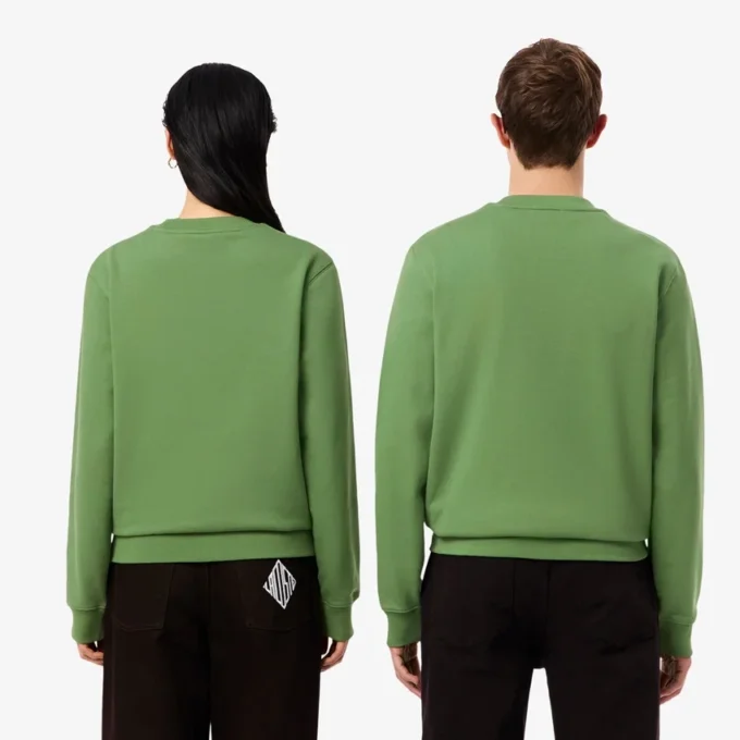 Kabartmalı Polar Sweatshirt