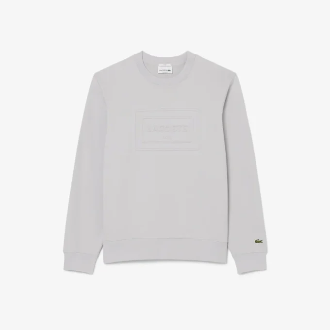 Kabartmalı Polar Sweatshirt
