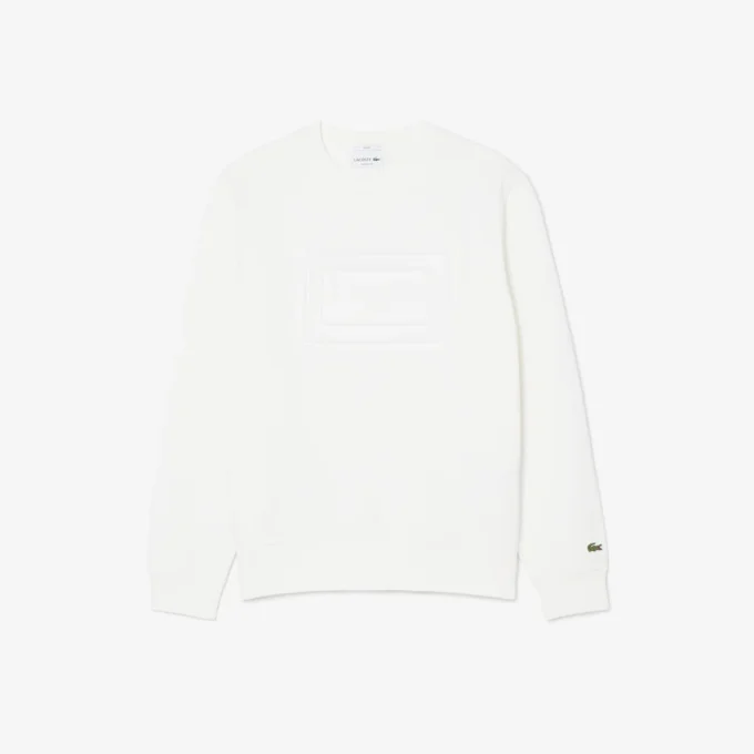 Kabartmalı Polar Sweatshirt