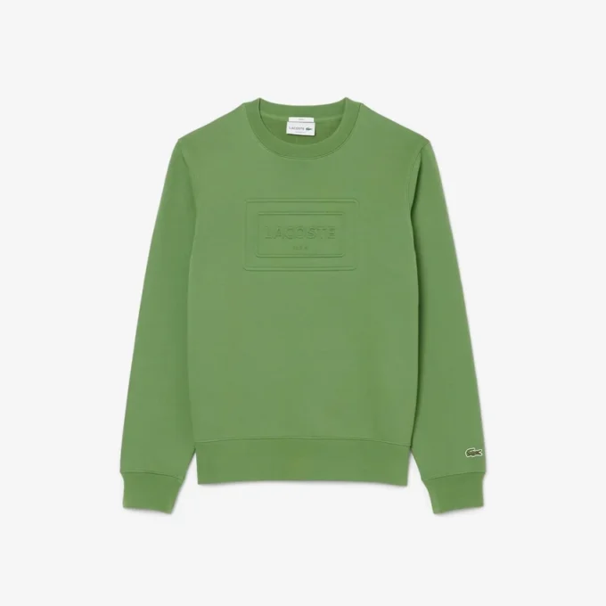 Kabartmalı Polar Sweatshirt