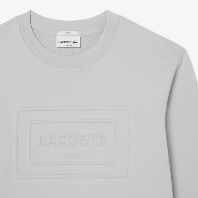 Kabartmalı Polar Sweatshirt