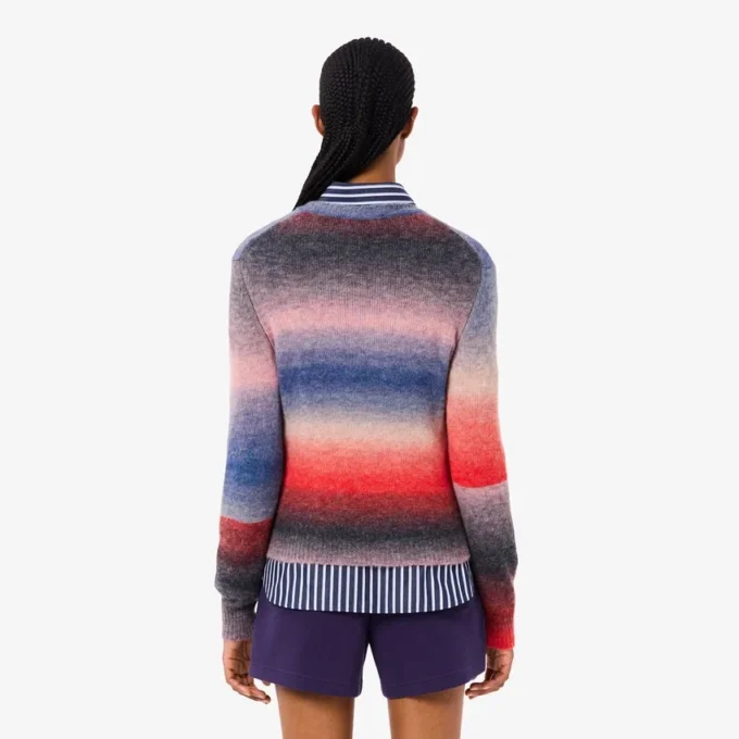 Kadın Crew Neck Ombra Kazak