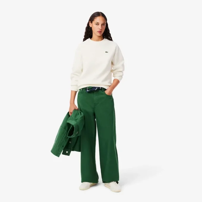 Kadın Crew Neck Piqua Sweatshirt