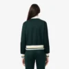 Kadın Fermuarlı Çizgili Sweatshirt