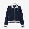 Kadın Fermuarlı Çizgili Sweatshirt