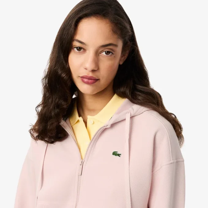 Kadın Fermuarlı Piqua Kapüşonlu Sweatshirt
