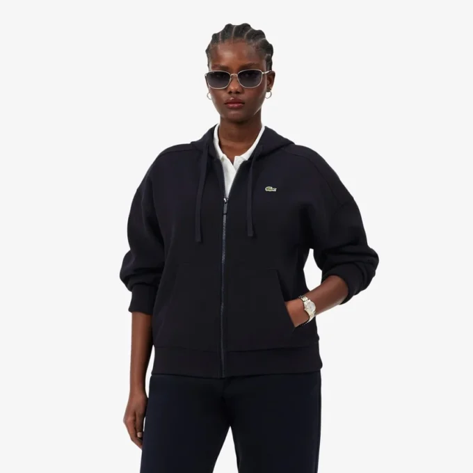 Kadın Fermuarlı Piqua Kapüşonlu Sweatshirt