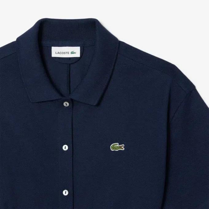 Kadın Geniş Etekli Mini Piqua Polo Tişört Elbise
