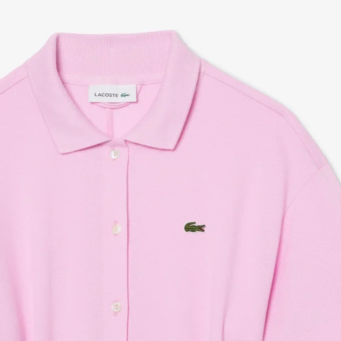 Kadın Geniş Etekli Mini Piqua Polo Tişört Elbise