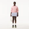 Kadın Geniş Kesim Nakışlı Polo Sweatshirt