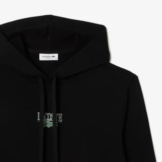 Kadın Geniş Kesim Polar Kapüşonlu Sweatshirt