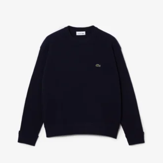 Kadın Geniş Kesim Yünlü Moss Stitch Kazak