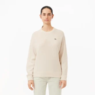Kadın Geniş Kesim Yünlü Moss Stitch Kazak