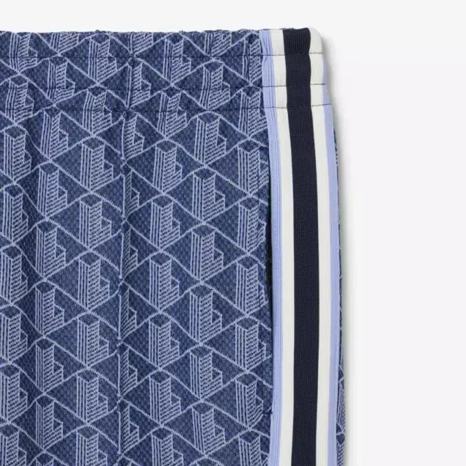 Kadın Geniş Paça Monogram Eşofman Altı