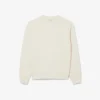 Kadın Kabartmalı Logo Pamuklu Sweatshirt