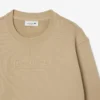 Kadın Kabartmalı Logo Pamuklu Sweatshirt