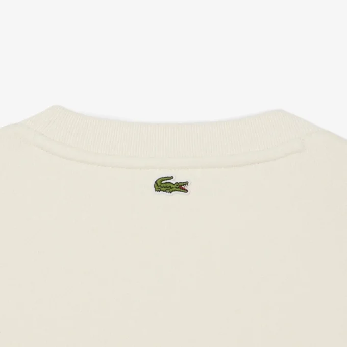 Kadın Kabartmalı Logo Pamuklu Sweatshirt