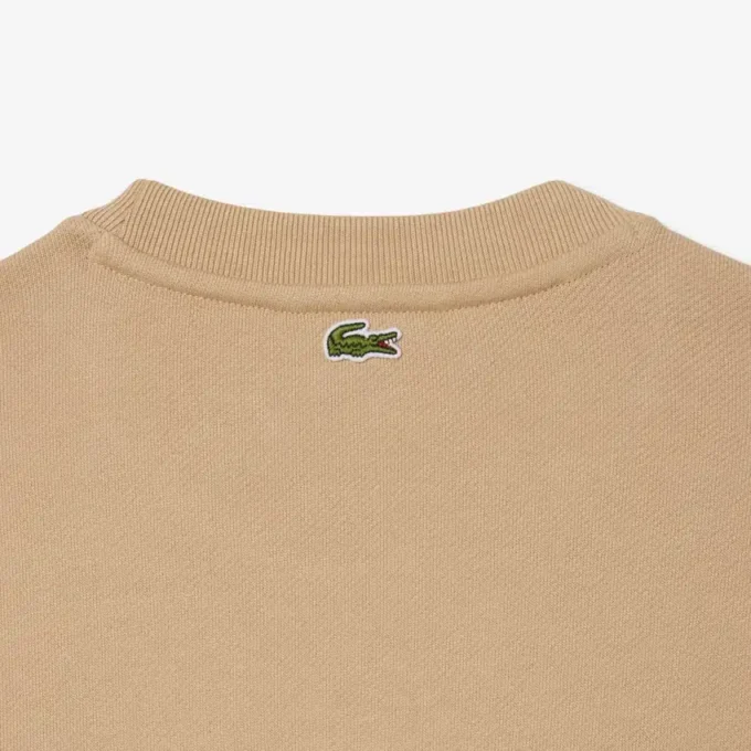 Kadın Kabartmalı Logo Pamuklu Sweatshirt