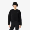 Kadın Kontrast Süslemeli Spor Sweatshirt